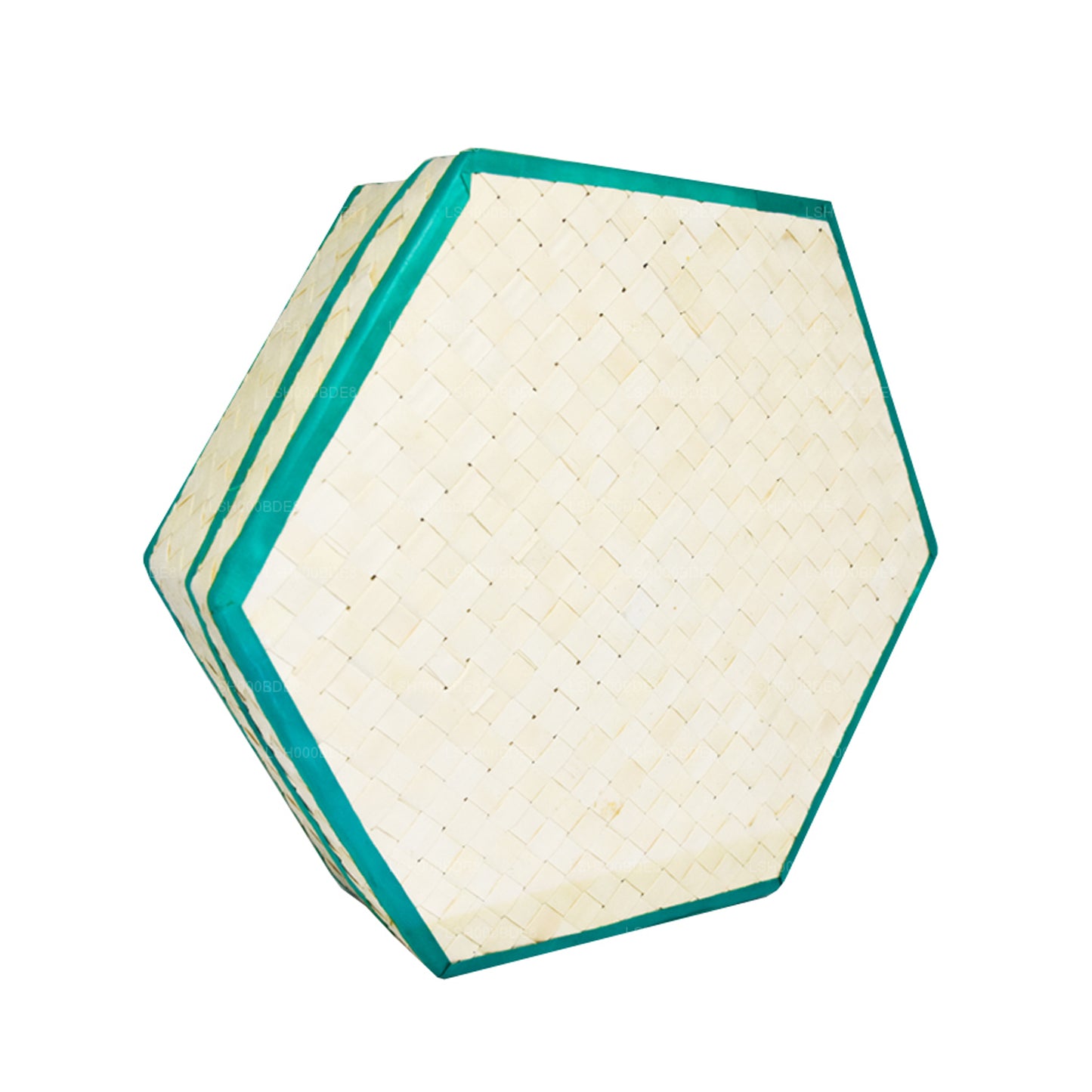 Подарочная коробка с листьями пальмиры Lakpura (дизайн D)