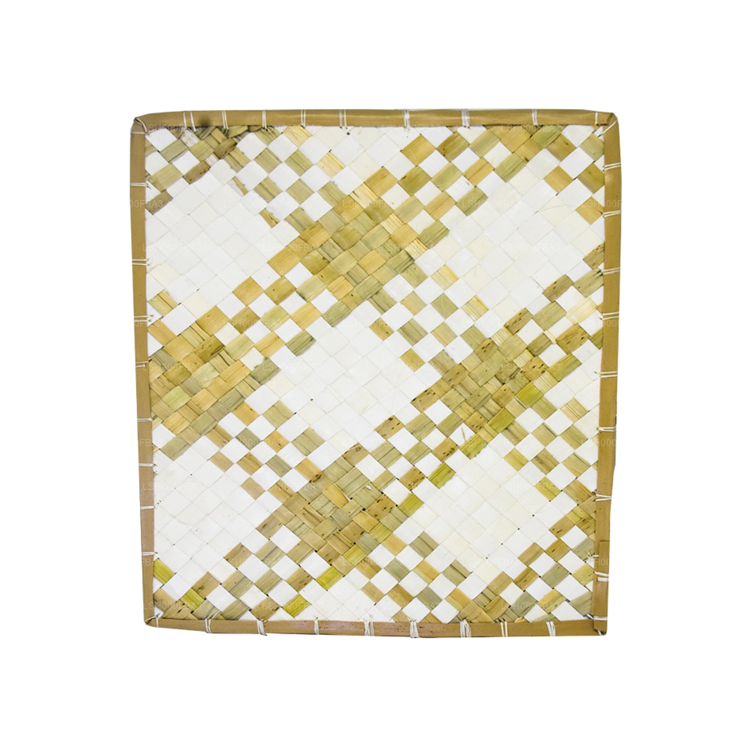 Подарочная коробка с листьями пальмиры Lakpura (дизайн E)