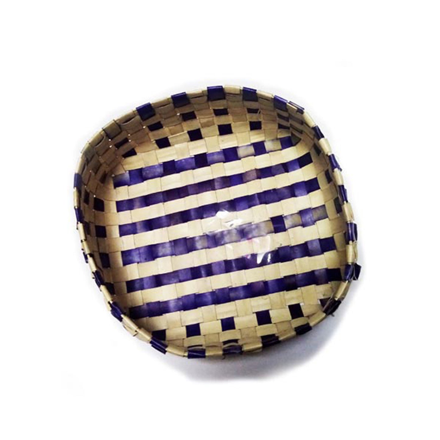 Lakpura® Palmyra Basket Blue Color