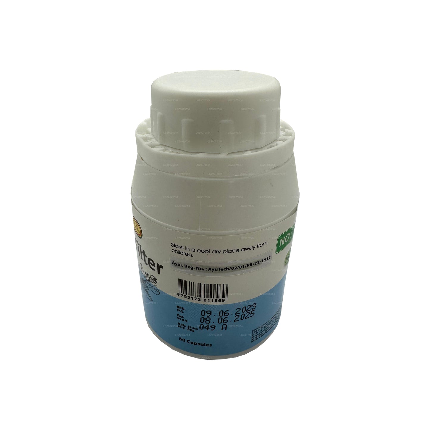 Капсулы с фильтром Siddhalepa Ayur (50 капсул)