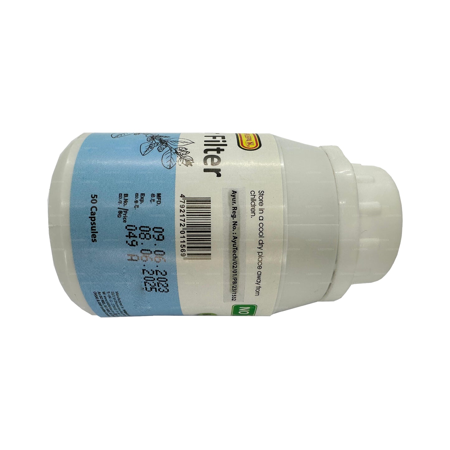 Капсулы с фильтром Siddhalepa Ayur (50 капсул)