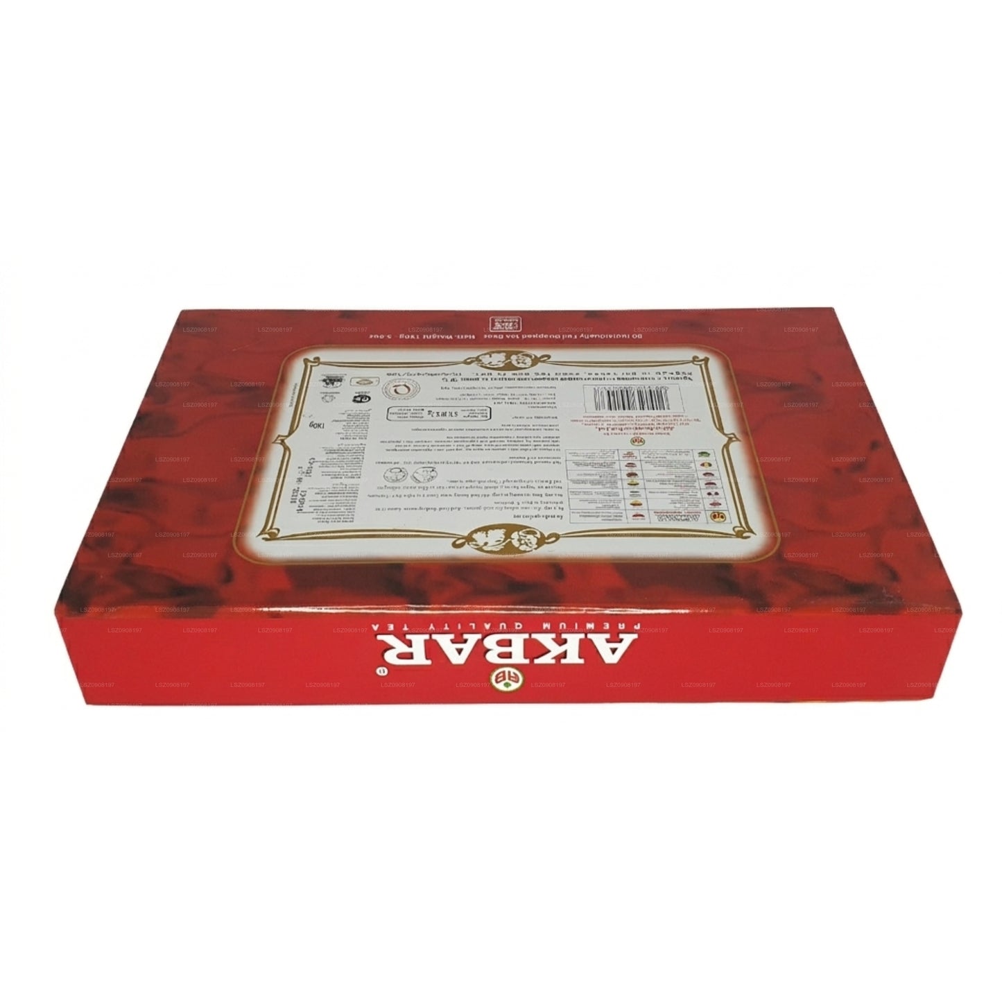 Подарочная коробка черного чая со вкусом Akbar Fruit Fiesta, 80 пакетиков чая (160 г)