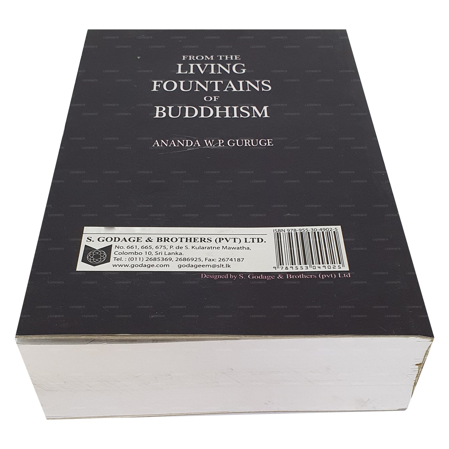 Из «Живых фонтанов буддизма»