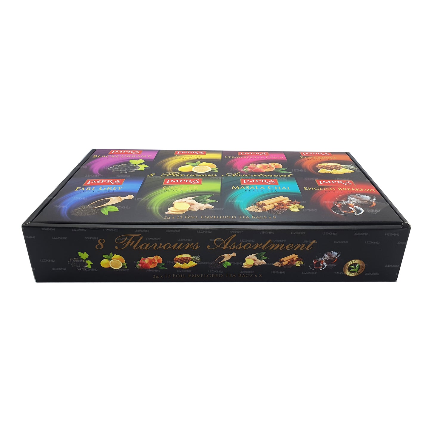 Подарочный пакет Impra, конверт из черной чайной фольги (192 г)