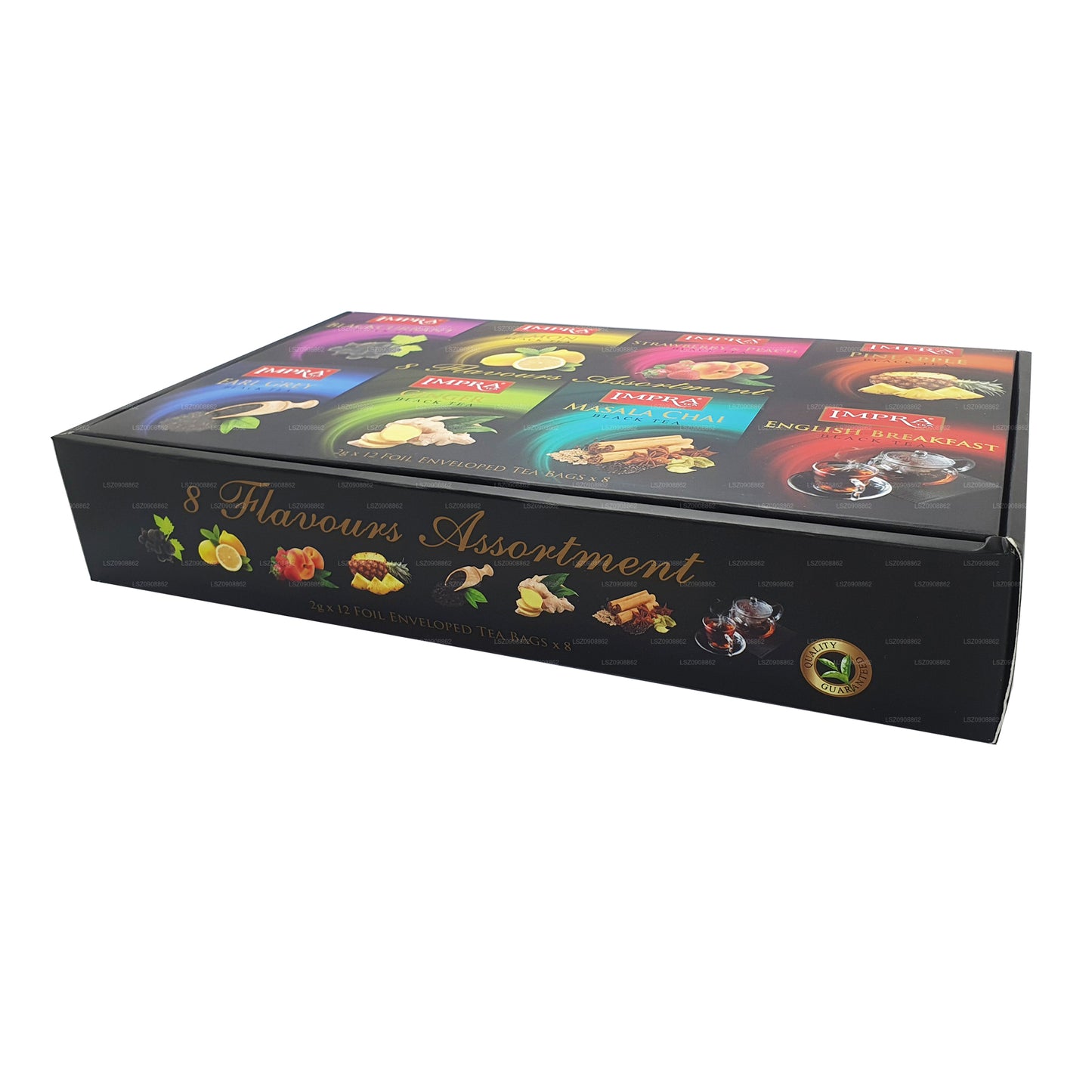 Подарочный пакет Impra, конверт из черной чайной фольги (192 г)