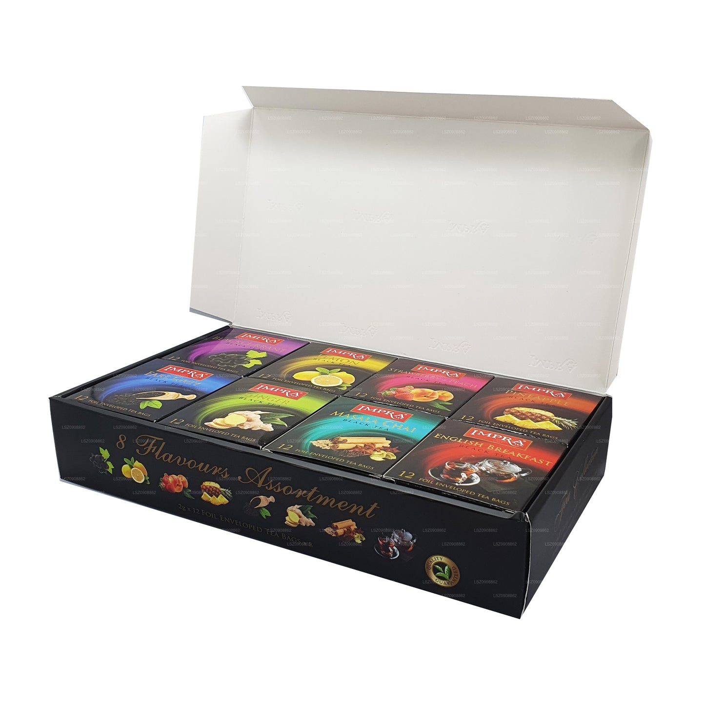 Подарочный пакет Impra, конверт из черной чайной фольги (192 г)