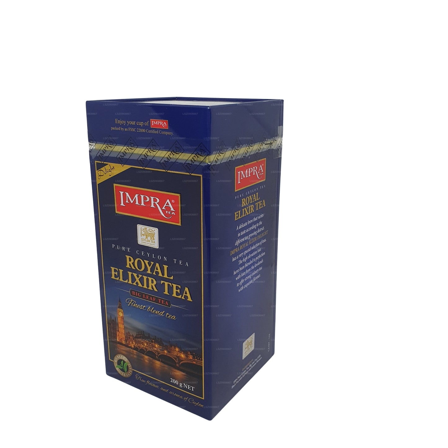 Impra Royal Elixir Delight Big Leaf Tea Caddy (200g)