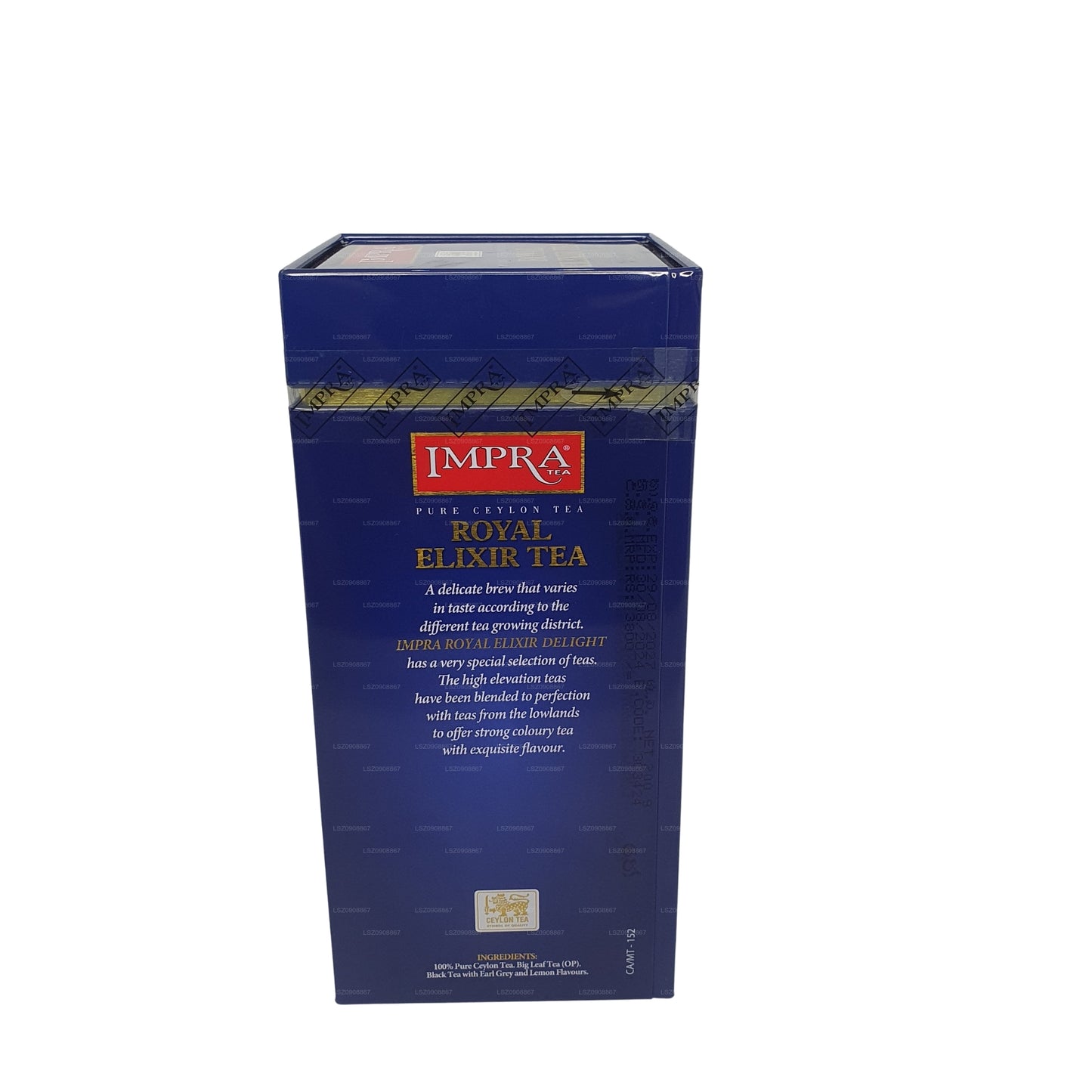 Impra Royal Elixir Delight Big Leaf Tea Caddy (200g)