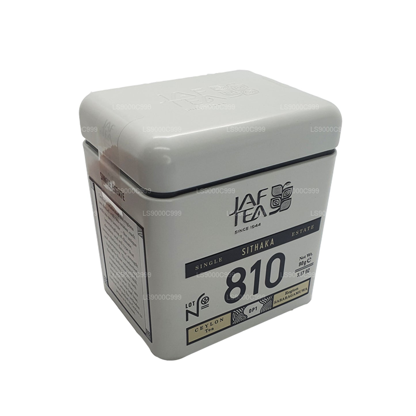 Чай Jaf Tea Single Estate Коллекция Ситака (90 г) Олово