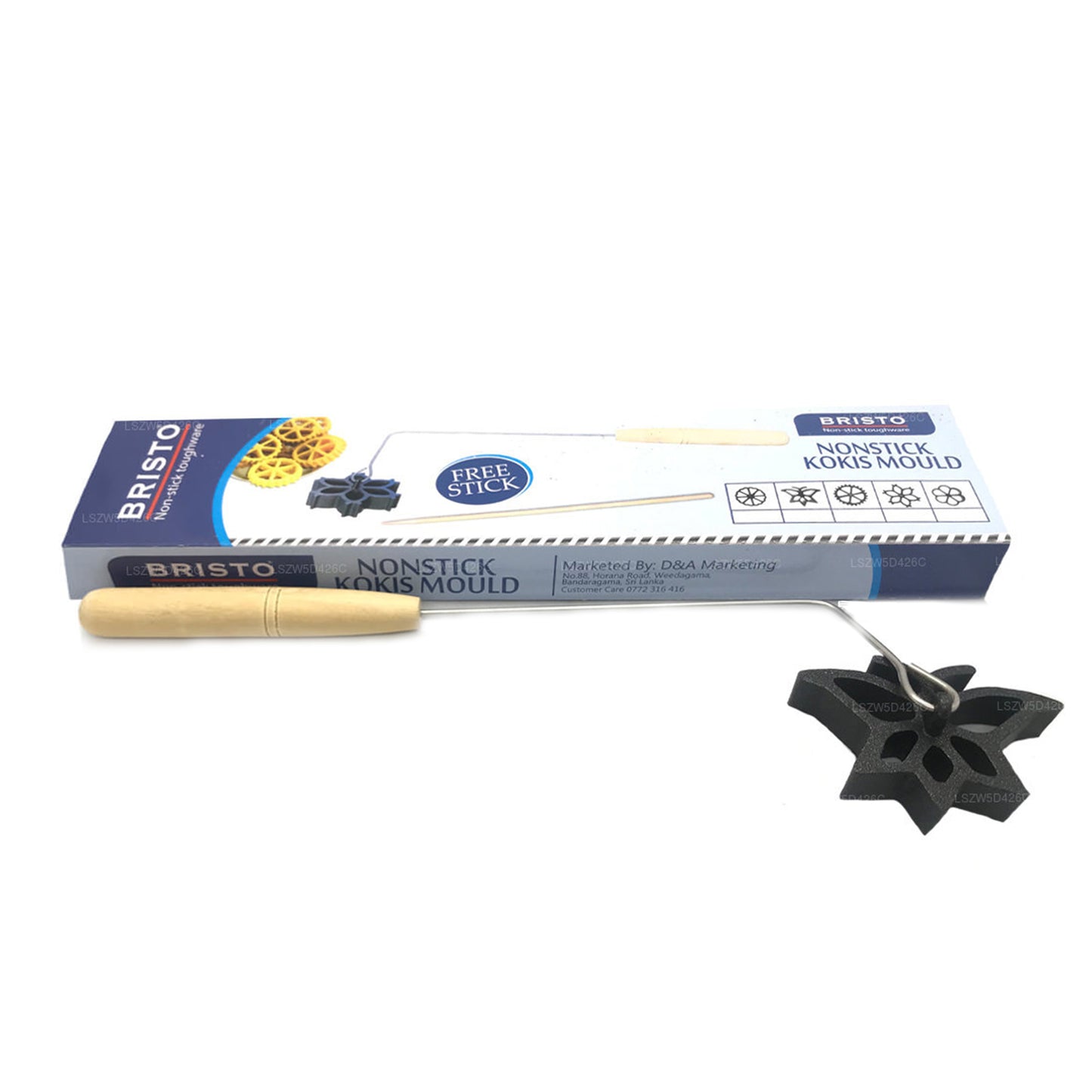 Форма для коки с антипригарным покрытием Lakpura