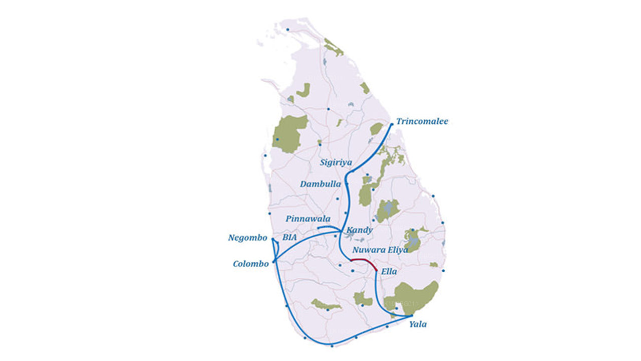 Драгоценности Шри-Ланки (16 дней)