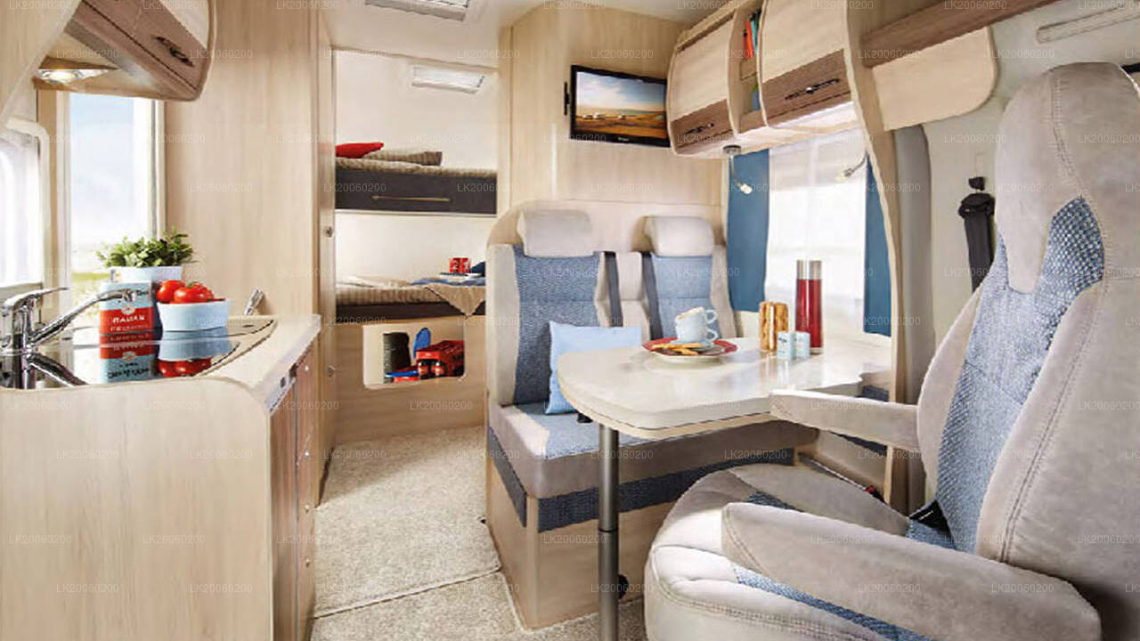 Аренда автодома с шофером (Hobby Siesta A70 GM)