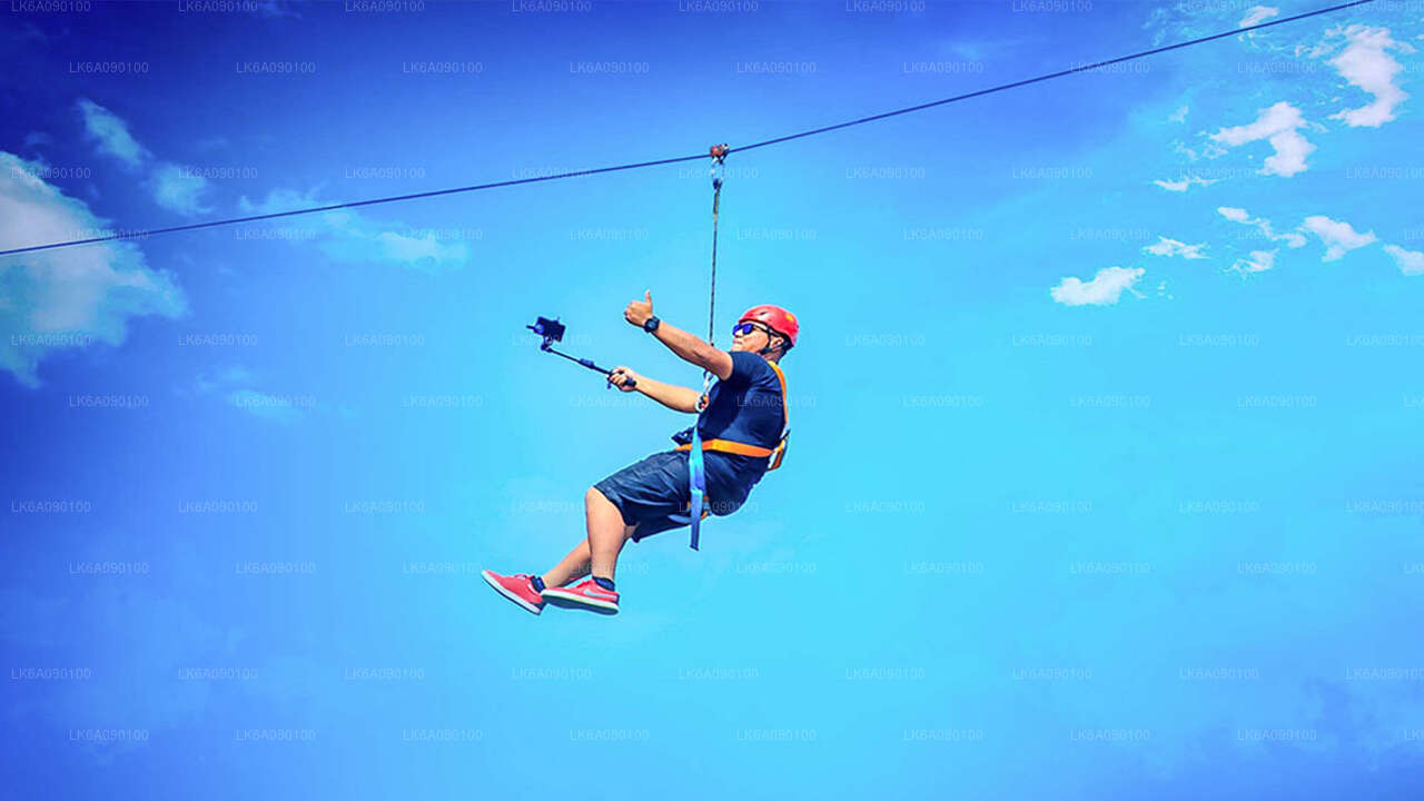 Летающий мега-зиплайн «Равана» от Эллы