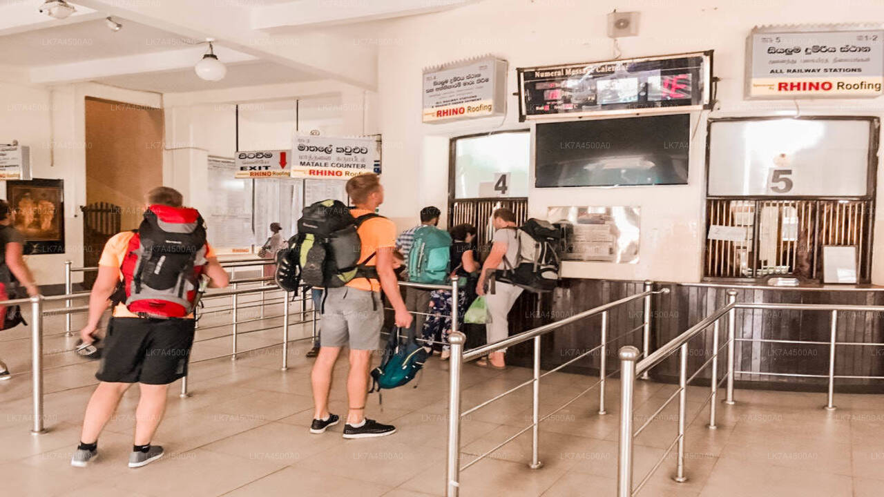 Поездка на поезде от Нану Ойи до Эллы (поезд № 1005 «Поди Менике»)