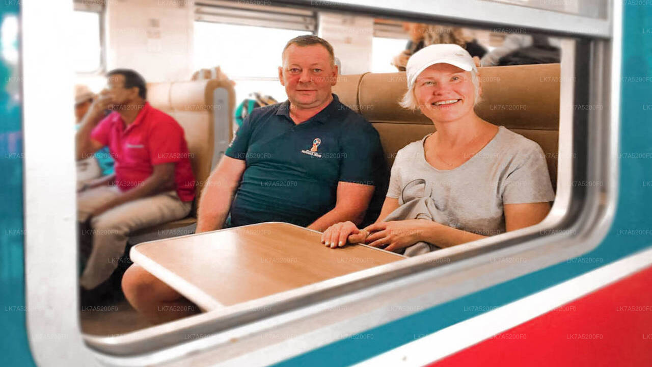 Поездка на поезде из Эллы в Перадению (поезд № 1002 «Денувара Менике»)