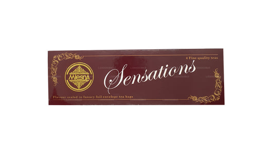 Mlesna Sensations 4 Flavour Assorted Luxury Foil Tea Bags (80g)