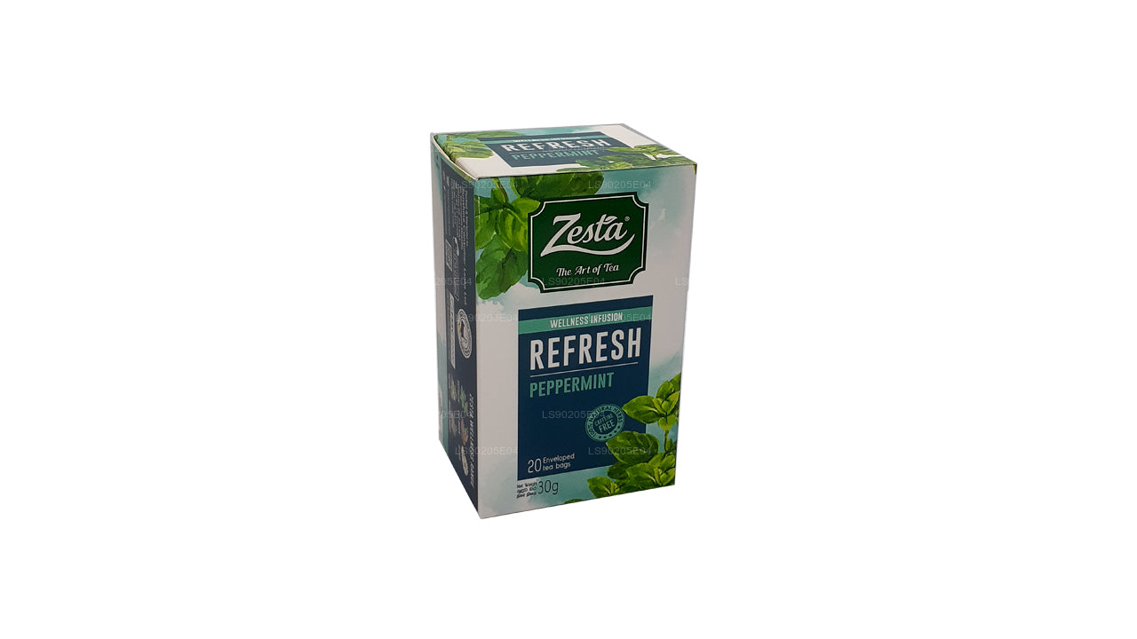 Перечная мята Zesta Refresh (30 г) 20 пакетиков чая
