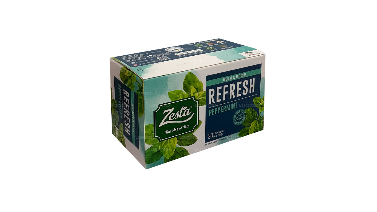 Перечная мята Zesta Refresh (30 г) 20 пакетиков чая