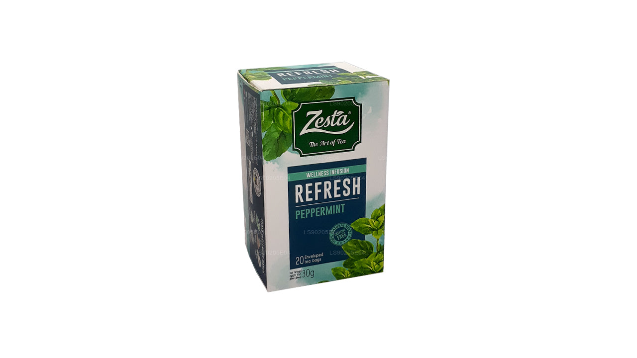 Перечная мята Zesta Refresh (30 г) 20 пакетиков чая