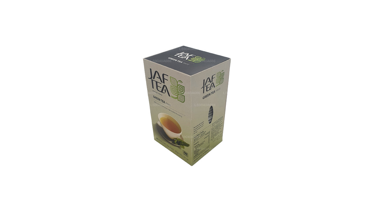 Коллекция Jaf Tea Pure Green Collection Зеленый чай, мята, фольга, конверт, чайные пакетики (40 г)