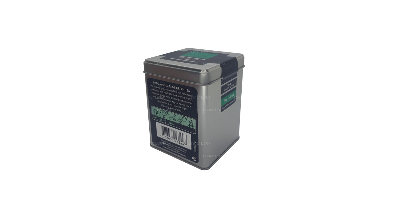 Dilmah Исключительный ароматный зеленый чай с жасмином Настоящий листовой чай (100 г)